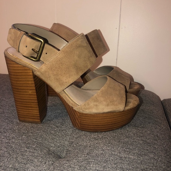 ALDO wood block heels - Picture 2 of 2